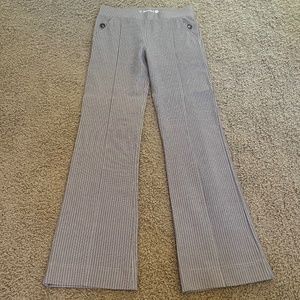 NWOT Dress Pant Yoga Pants! Bootcut with Pockets & Button Accent